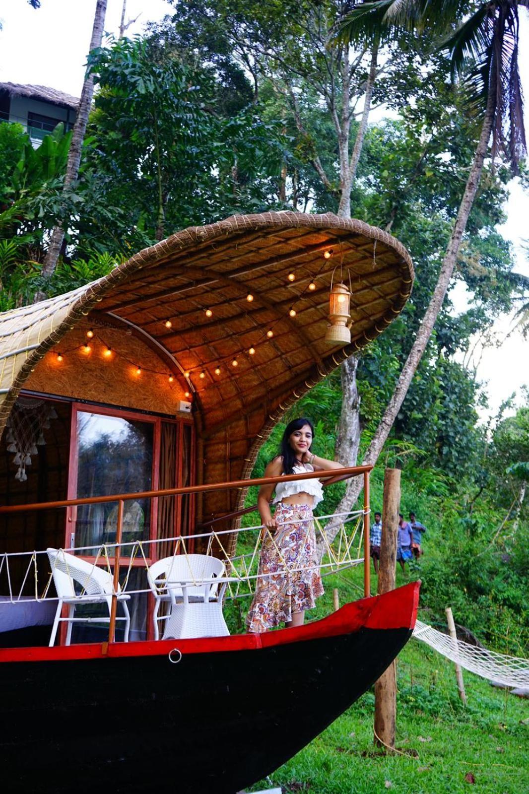 Ferienwohnung Noah'S Nest Tree House Thekkady Exterior foto
